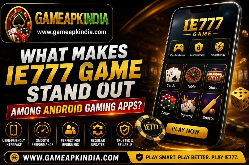 IE777 mobile app guide image for Android users in India
