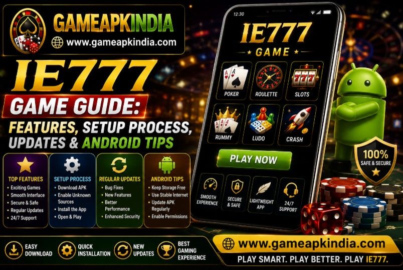 IE777 mobile app guide image for Android users in India