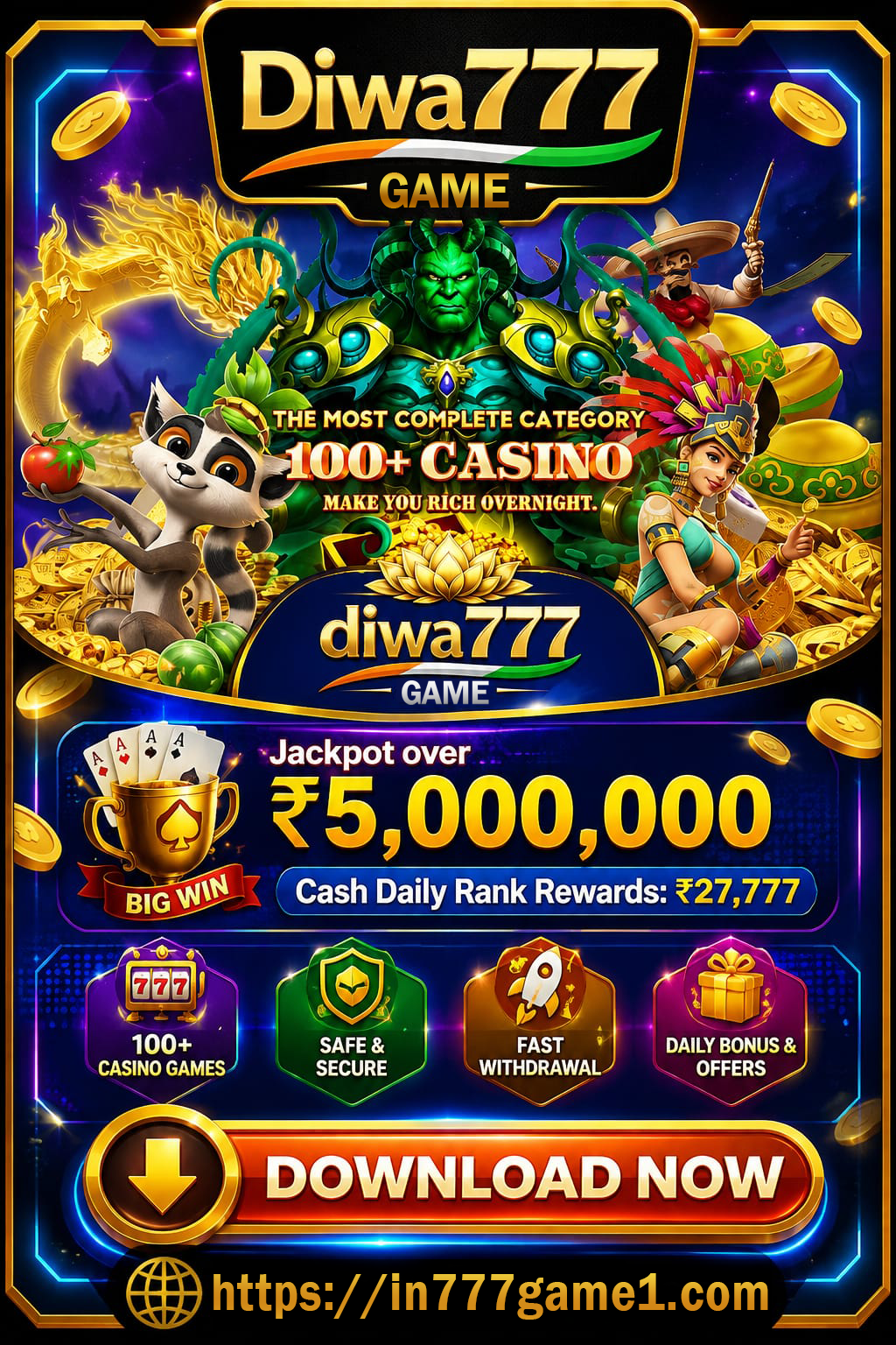 Diwa 777 Game mobile app guide image for Android users in India