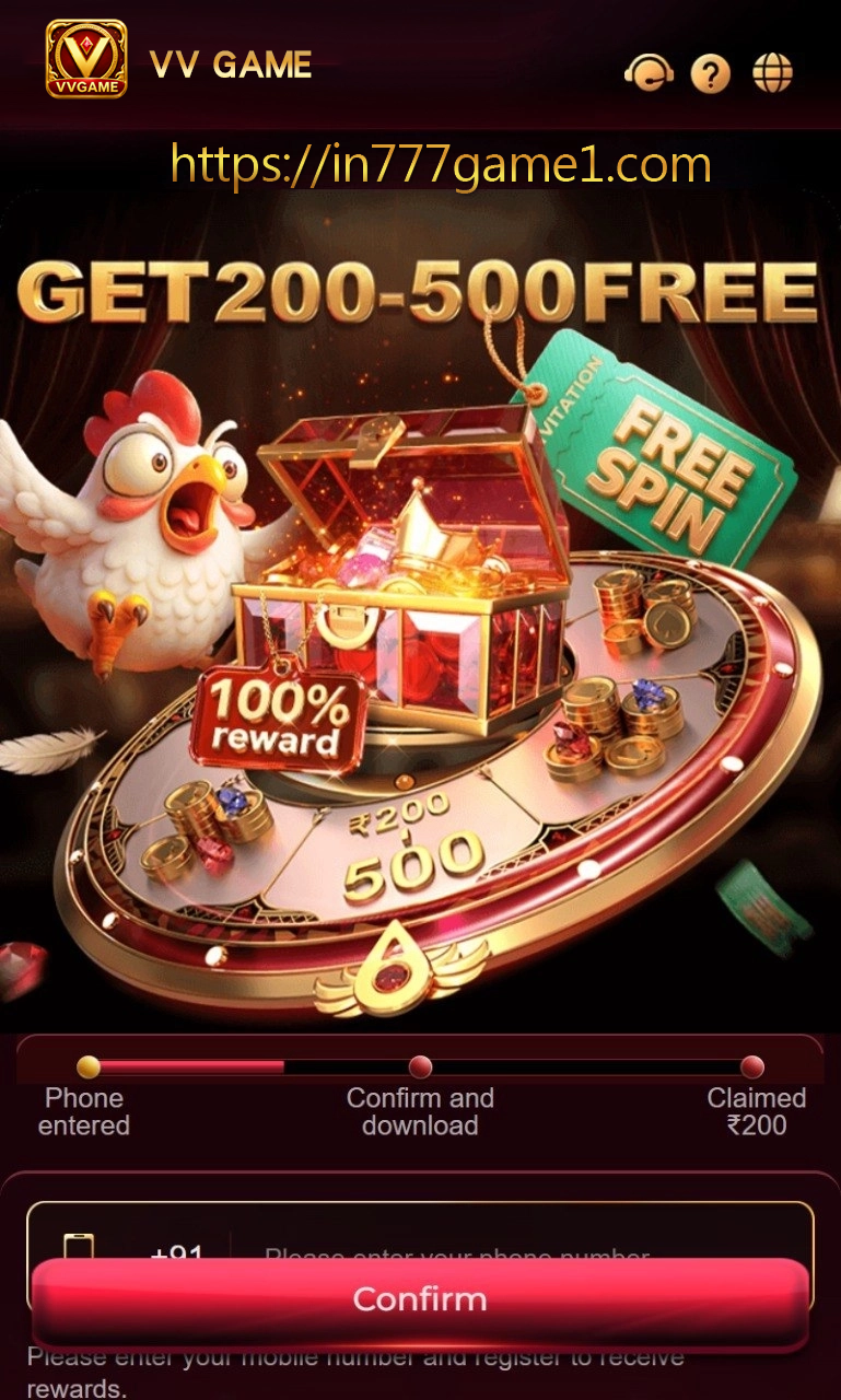 VV Game mobile app guide image for Android users in India