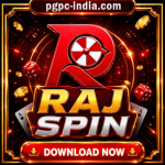 Rajspin mobile game image for Android users in India
